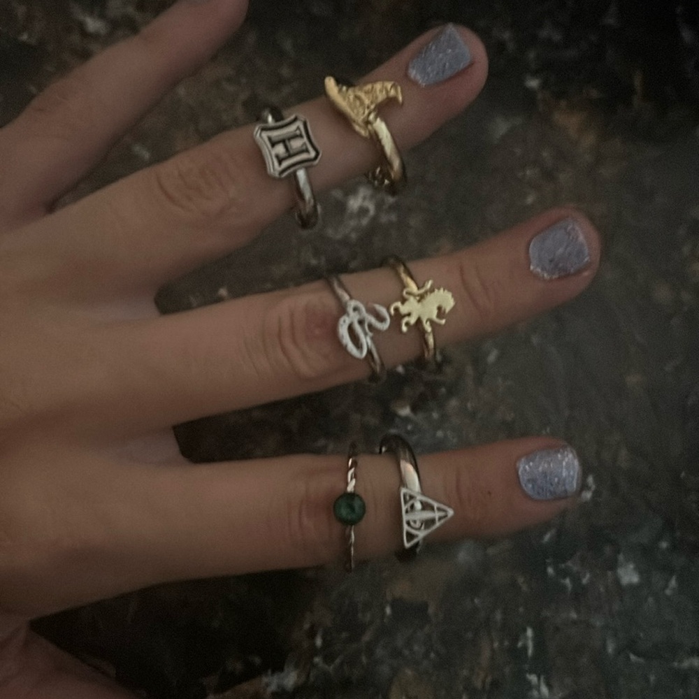 harry potter ring set